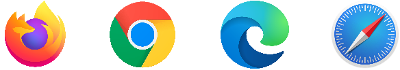 Logotips navegadors web més populars